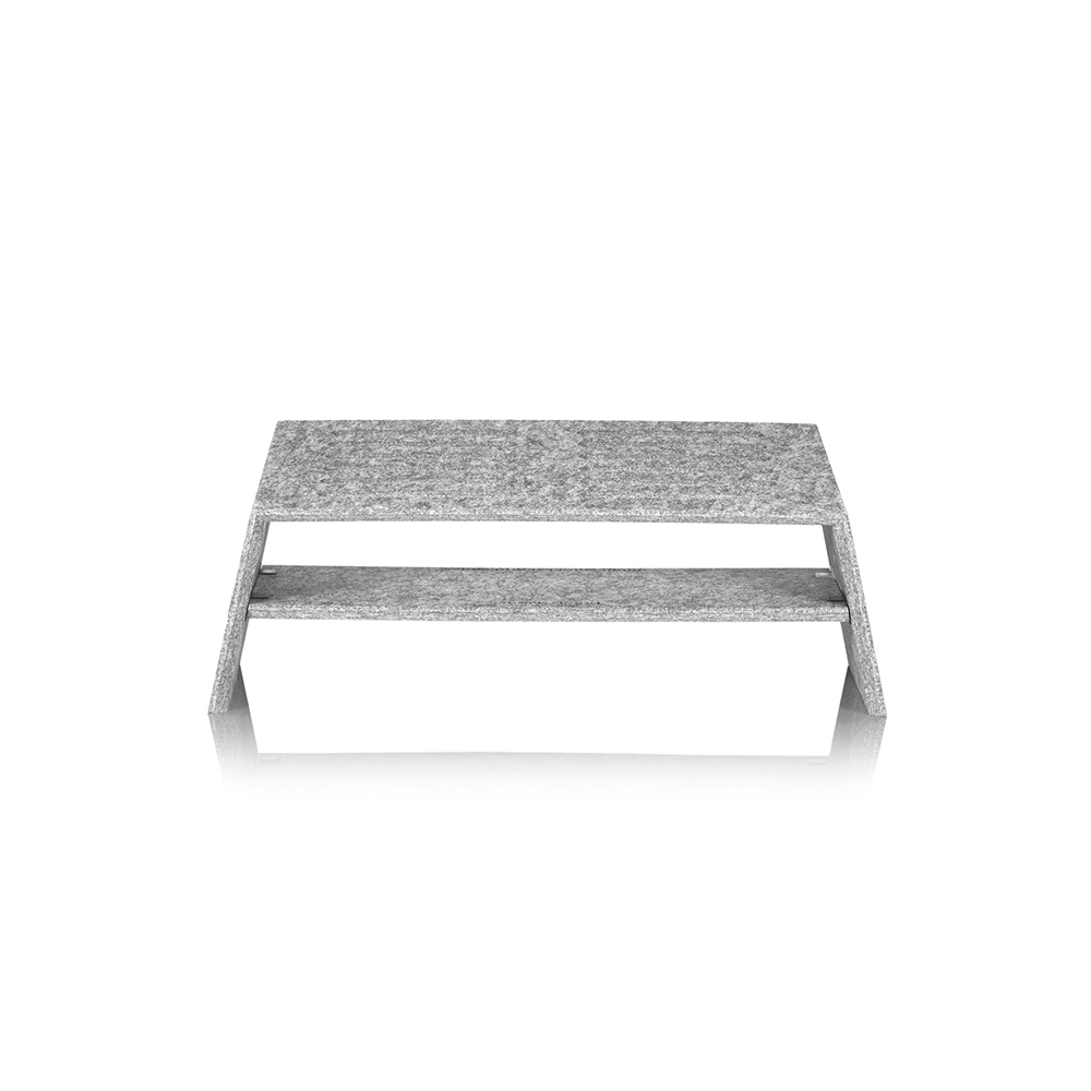 Foldable notebook stand TRAVEL ergonomie - asphalt grey