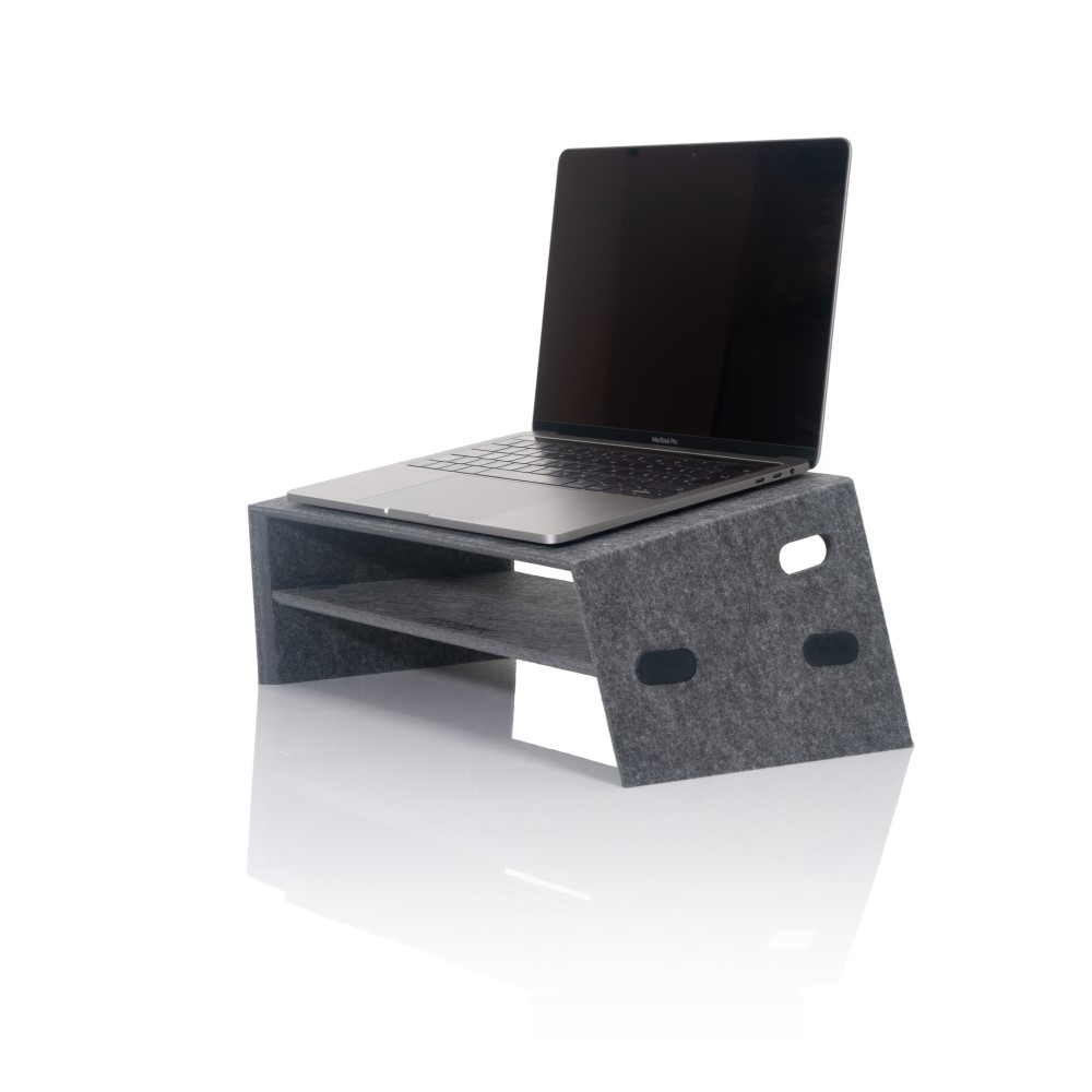 SMART STAND TRAVEL - grey - foldable notebook stand - 3(1000px)