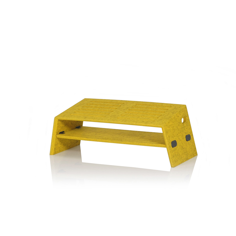 foldable Foldable notebook stand TRAVEL ergonomie - lime yellow