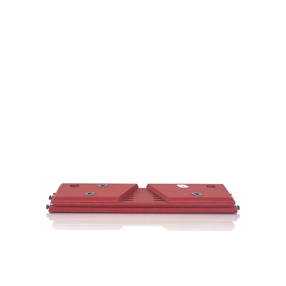foldable Foldable notebook stand TRAVEL ergonomie - cherry red